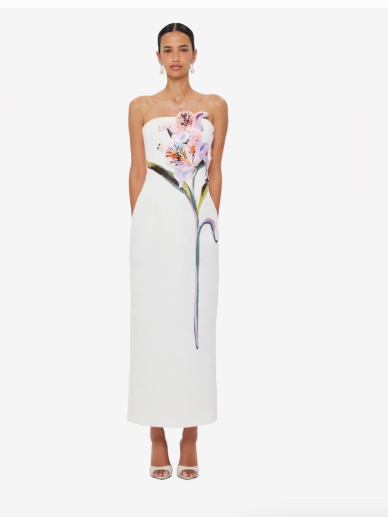 Leo Lin Rayna Floral Maxi Dress